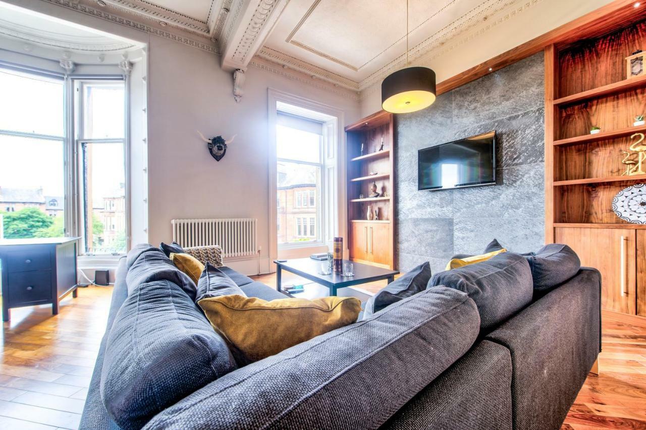 32 Victoria Crescent Road Apartment Glasgow Luaran gambar